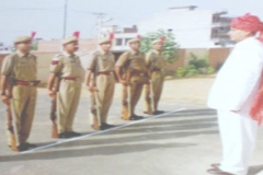 RN Arvind Receiving Guard of Honour at Hanumangarh